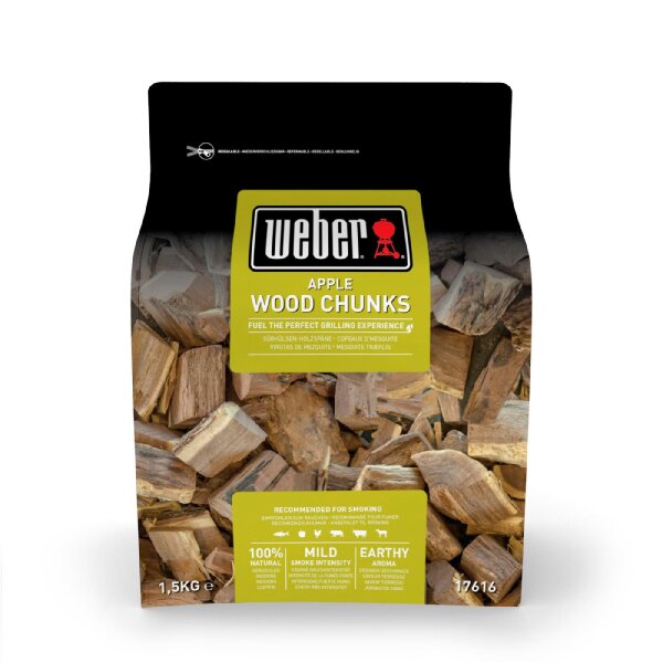 Weber Wood Chunks Apfelholz 1500g