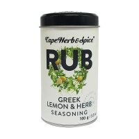Cape Herb Rub Greek Lemon & Herb 100g