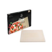 Moesta Pizzastein mit Stier - 35 x 45 cm Eckig
