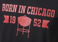 2021 T-Shirt Born in Chicago Männer schwarz