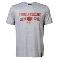 2021 T-Shirt Born in Chicago Männer grau